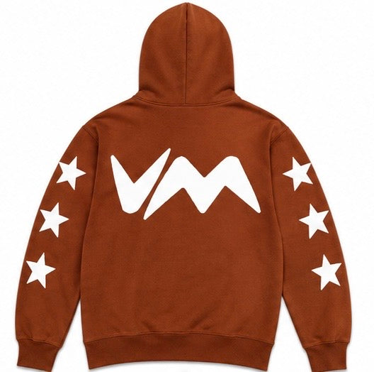 Vermillion Stars Logo Hoodie